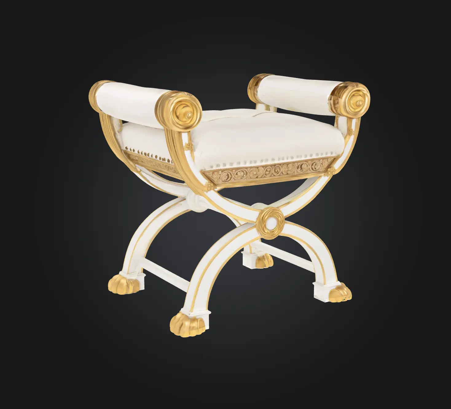 curule-chair-meshy