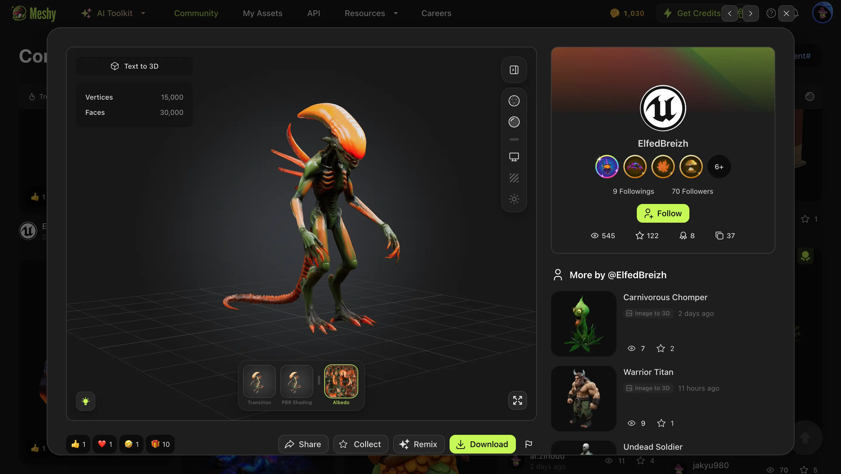 Xenomorph Model