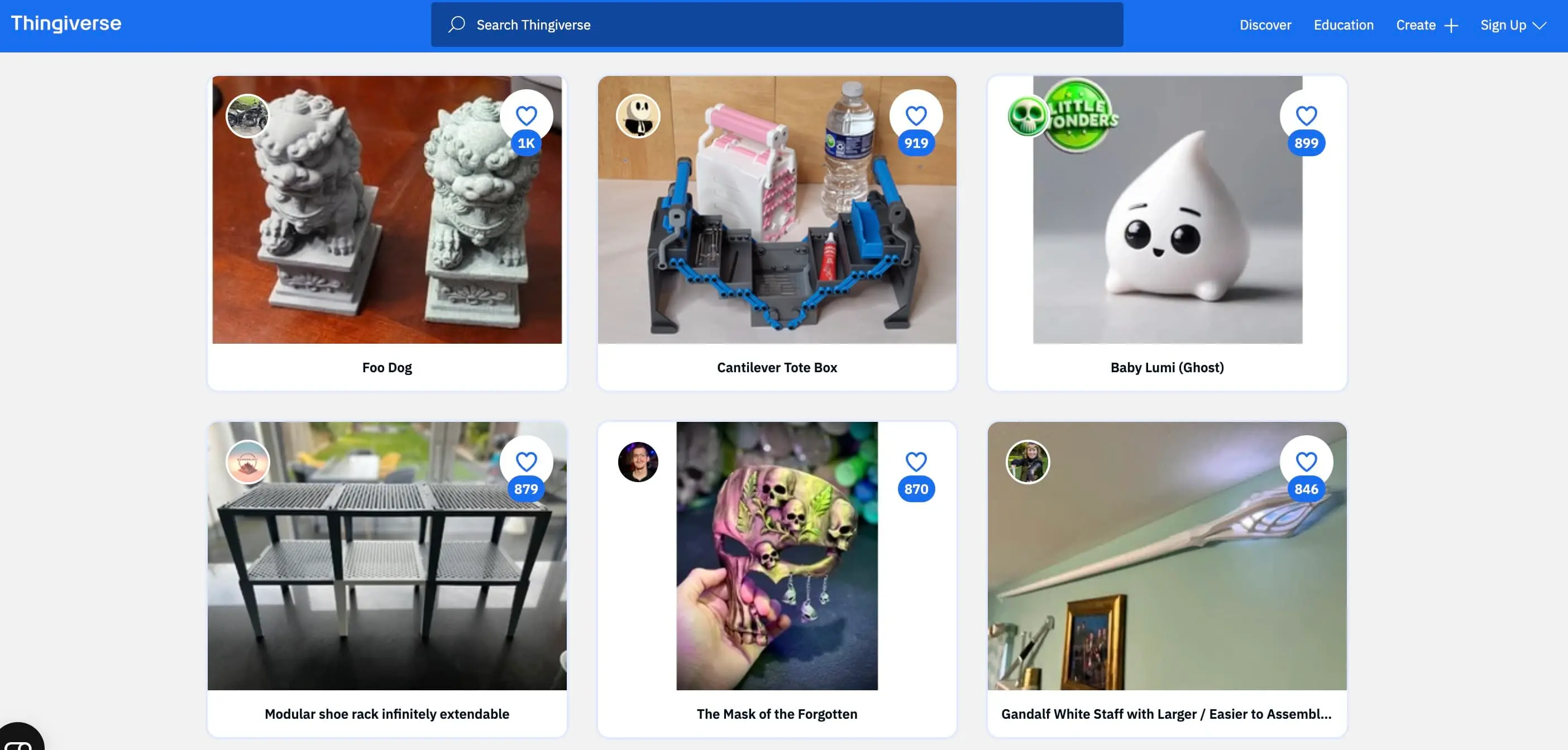 Thingiverse