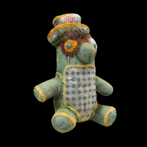 Skinny angry greenskeeper plushie
