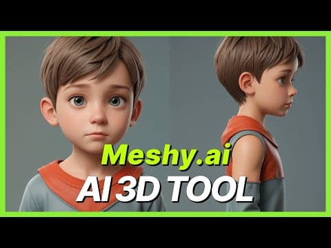 Introducing Meshy AI: Generate 3D Models with AI in Just a Minute