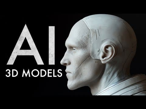 How to Make 3D Models with AI (Meshy Tutorial + Stunning Space VFX)